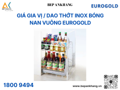 Giá gia vị inox nan vuông Eurogold ERO2025B2